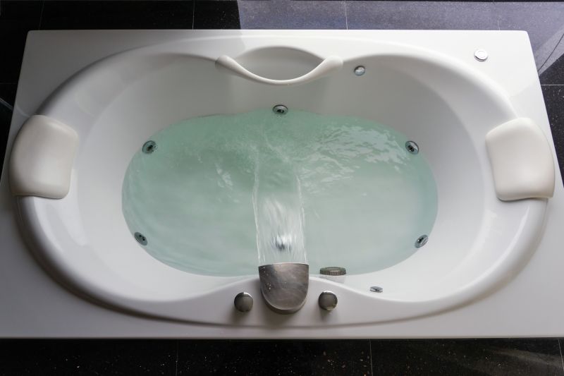 Spa-Style Corner Tub